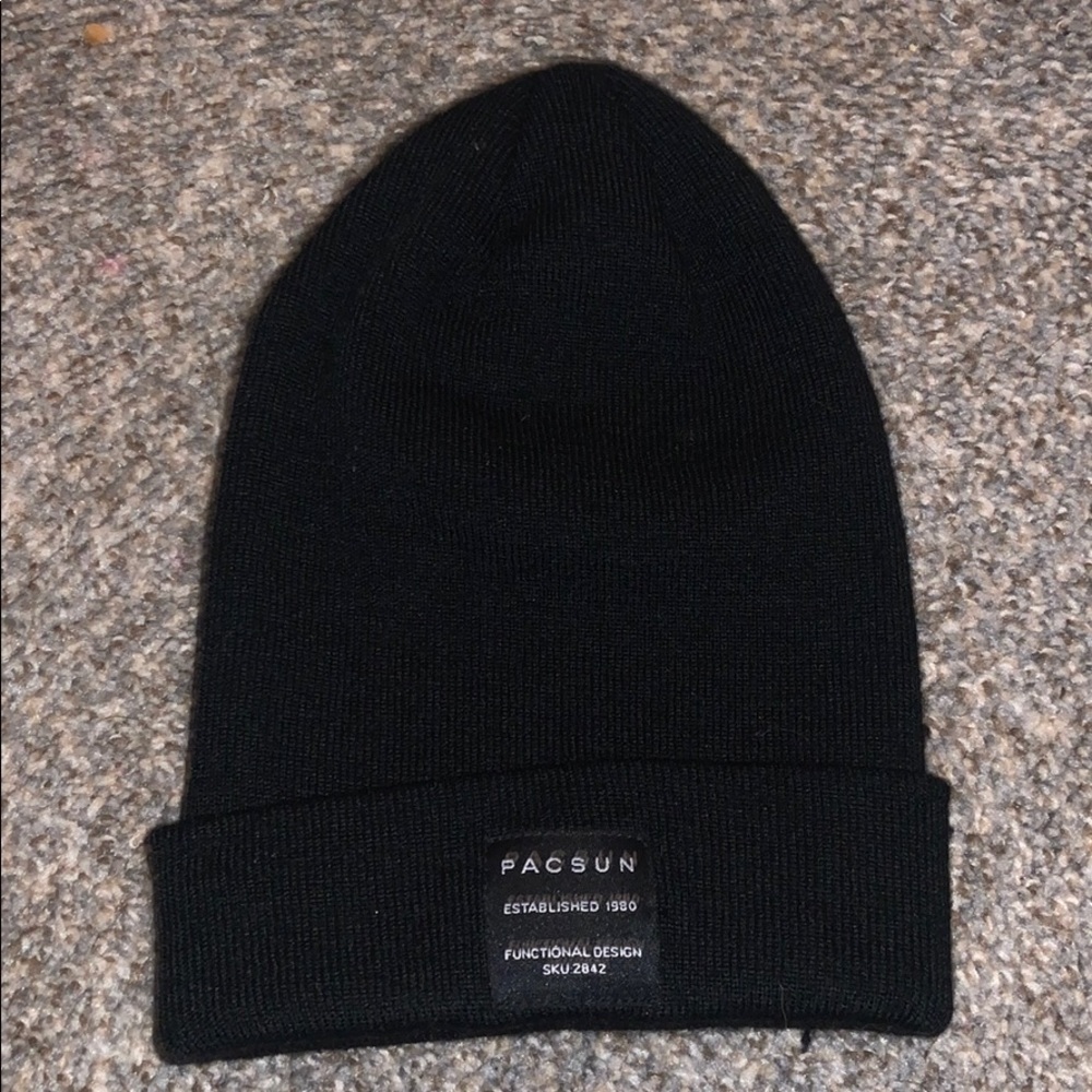 PacSun black beanie